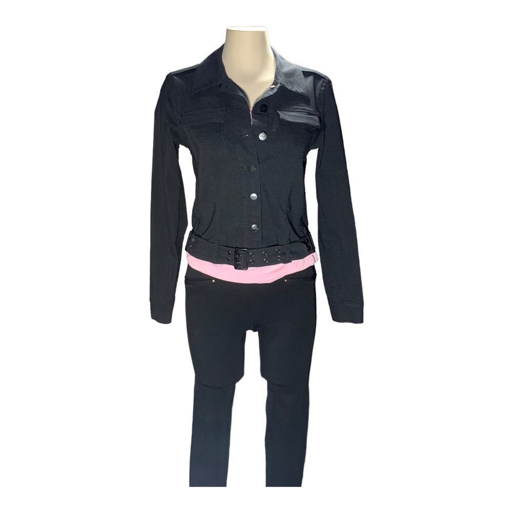 Mexx waist line black jacket